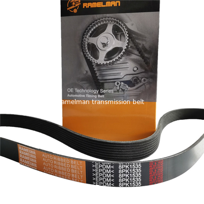 حزام حفارة للبيع الساخن لـ Daewoo 8PK1350 / 8PK1290 حزام بولي في حزام pk حزام مسنن على شكل حرف v حزام v صناعي / 8PK1180